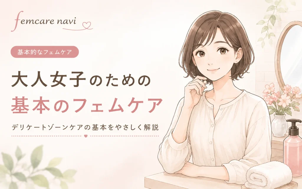 大人女子のための基本のフェムケア