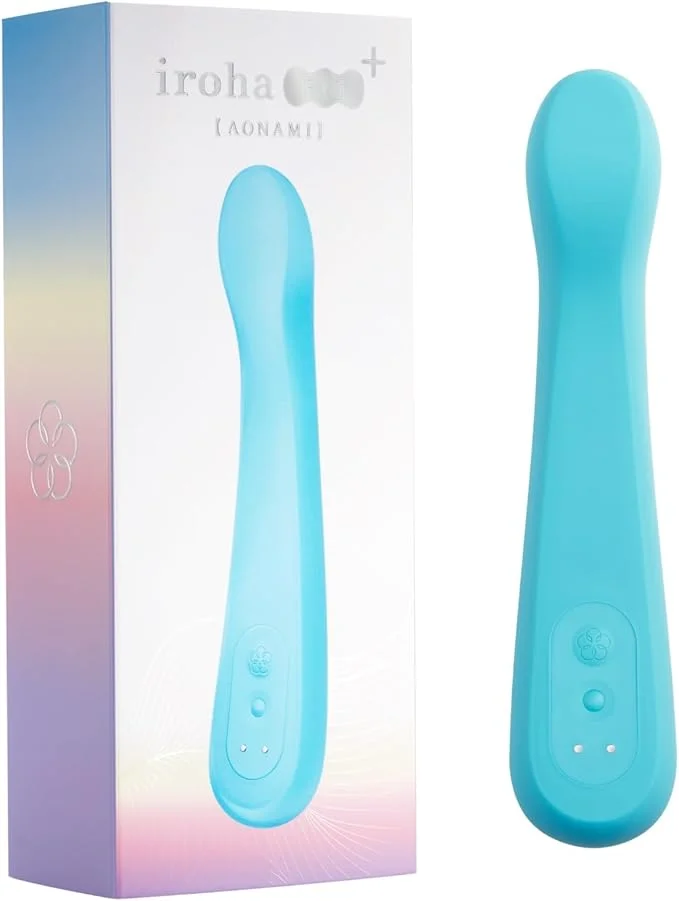 【iroha初 先端可動】イロハ フィットプラス あおなみ 女性用バイブ 防水 強振動
